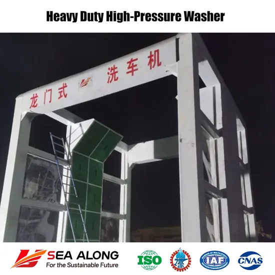 Fully Automatic Programmable Touchless Vehicle Cleaning Gantry High Pressure Washer